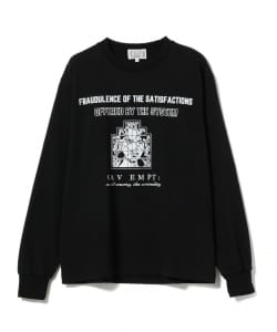 ▲C.E / OFFERED BY THE SYSTEM LONG SLEEVE T