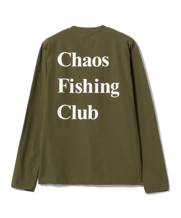  Beam Tee Chaos Fishing Club Logo Dry Long Sleeve