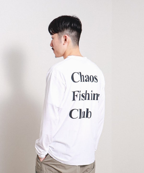  Beam Tee Chaos Fishing Club Logo Dry Long Sleeve