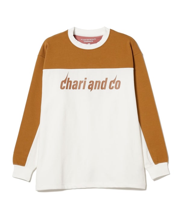 BEAMS T（ビームスT）CHARI&CO / FLUSHING LOGO MOTO COOLER LONG