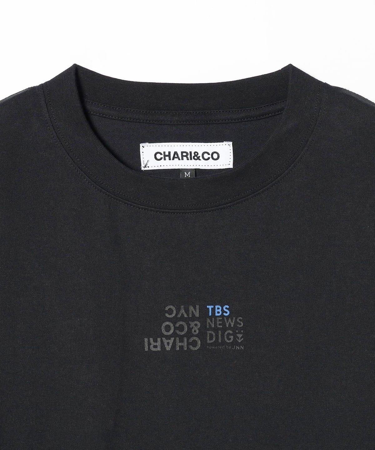 BEAMS T（ビームスT）CHARI&CO x TBS NEWS DIG / COLLAGE LONG SLEEVE TEE（Tシャツ・カットソー  プリントTシャツ）通販｜BEAMS