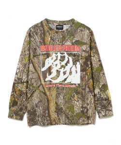 ▲TBOILER ROOM / Field Trip Long Sleeve Camo