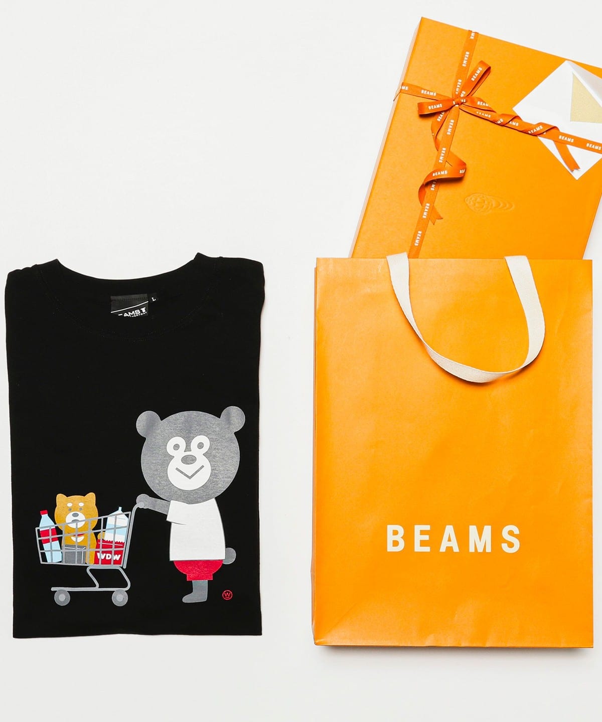 BEAMS T BEAMS T SPECIAL RICE] BEAMS T / Kurt Bear T-shirts (T-shirts