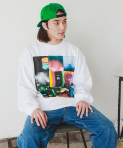 ▲udai × BEAMS T / Long Sleeve T-shirt
