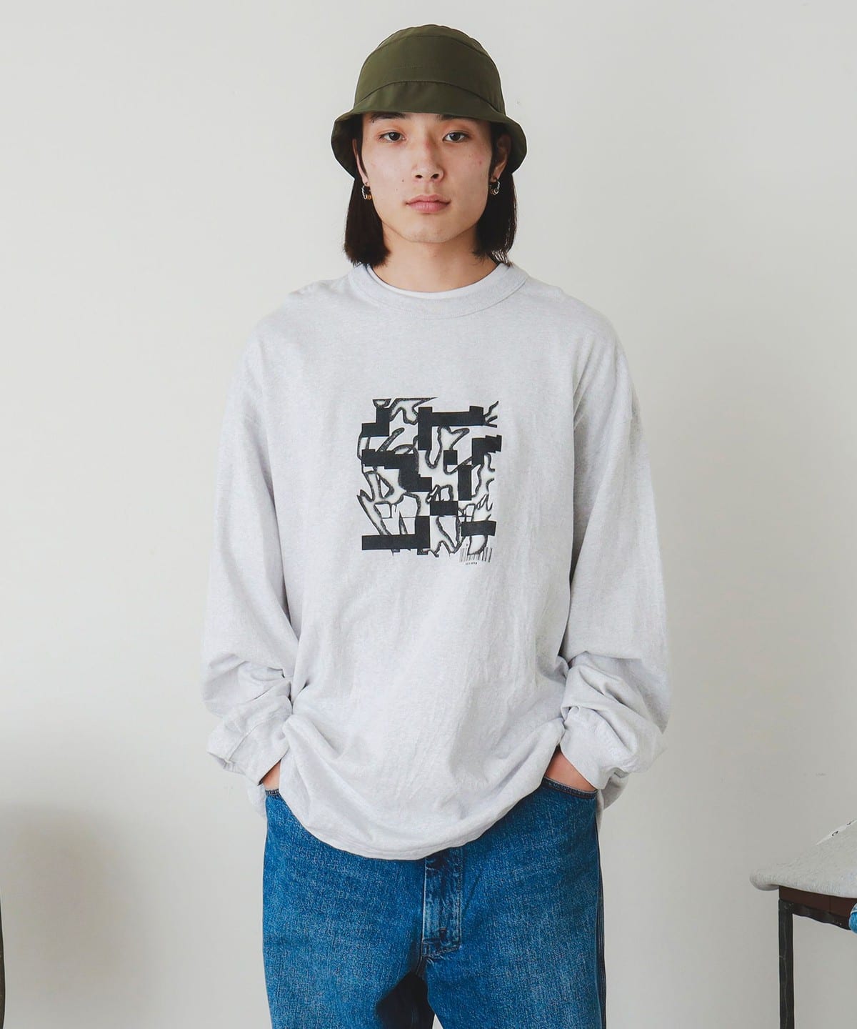 BEAMS T BEAMS T Yukiko Yamasaki BEAMS T Long Sleeve T