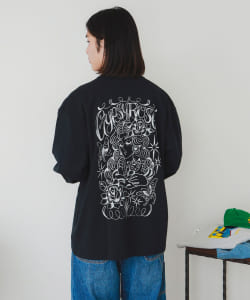 ▲SARASA YANAGI × BEAMS T / Long Sleeve T-shirt