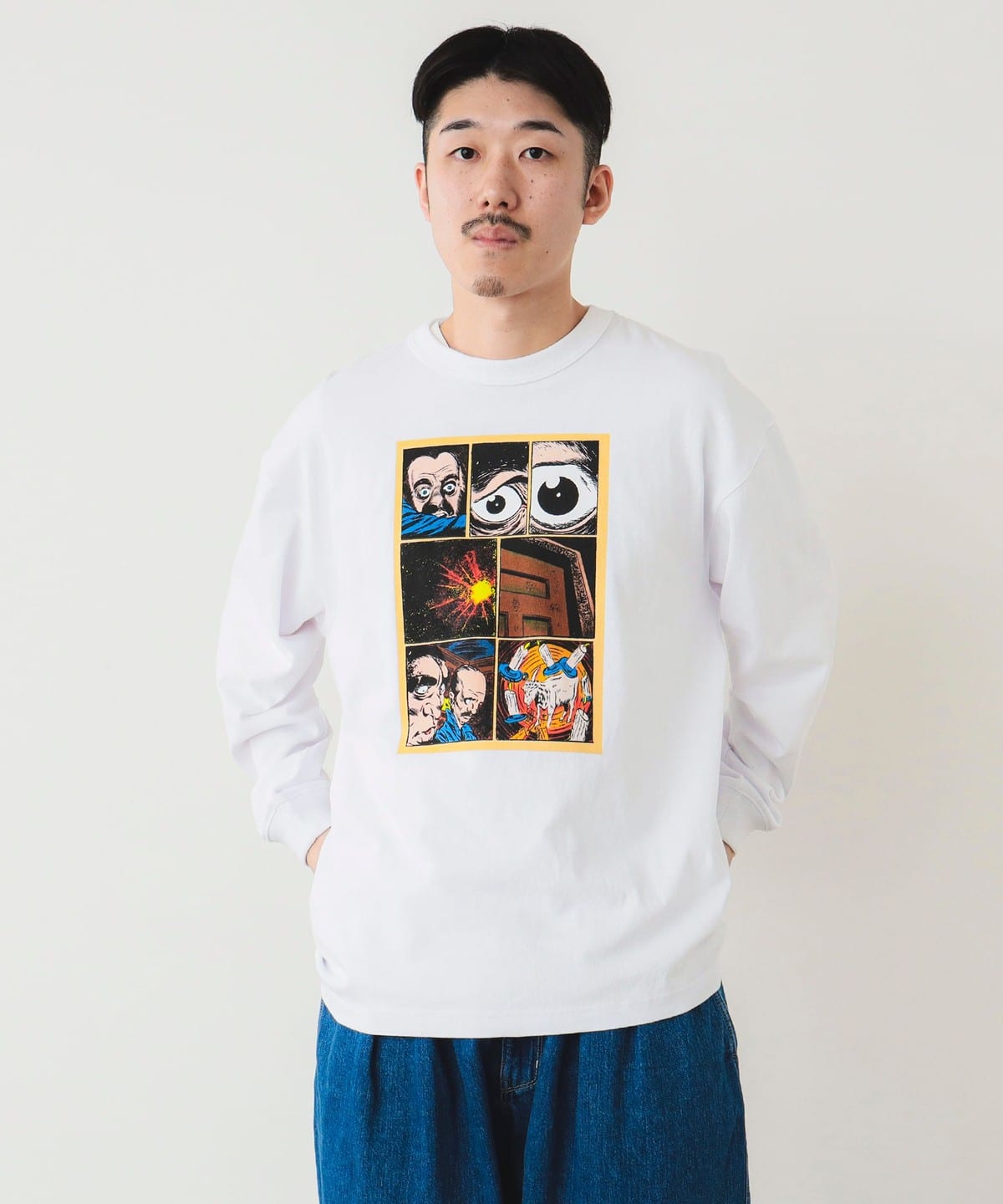 BEAMS T（ビームスT）TIMTIMEBROY × BEAMS T / Long Sleeve T-shirt（T