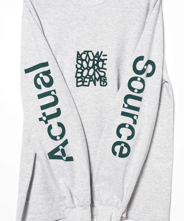 BEAMS T（ビームスT）ACTUAL SOURCE × BEAMS T / 別注 Long Sleeve T