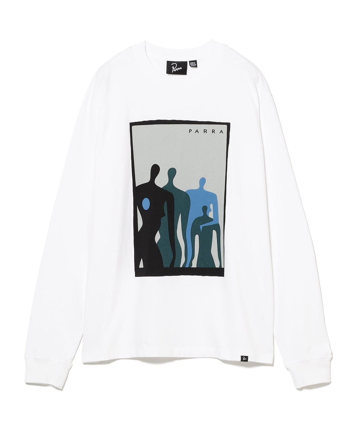 by Parra バイパーラ / The visitors long sleeve T-shirt Tシャツ・カットソー MEN WHITE M by Parra バイパーラ / The visitors long sleeve T-shirt Tシャツ・カットソー MEN WHITE M