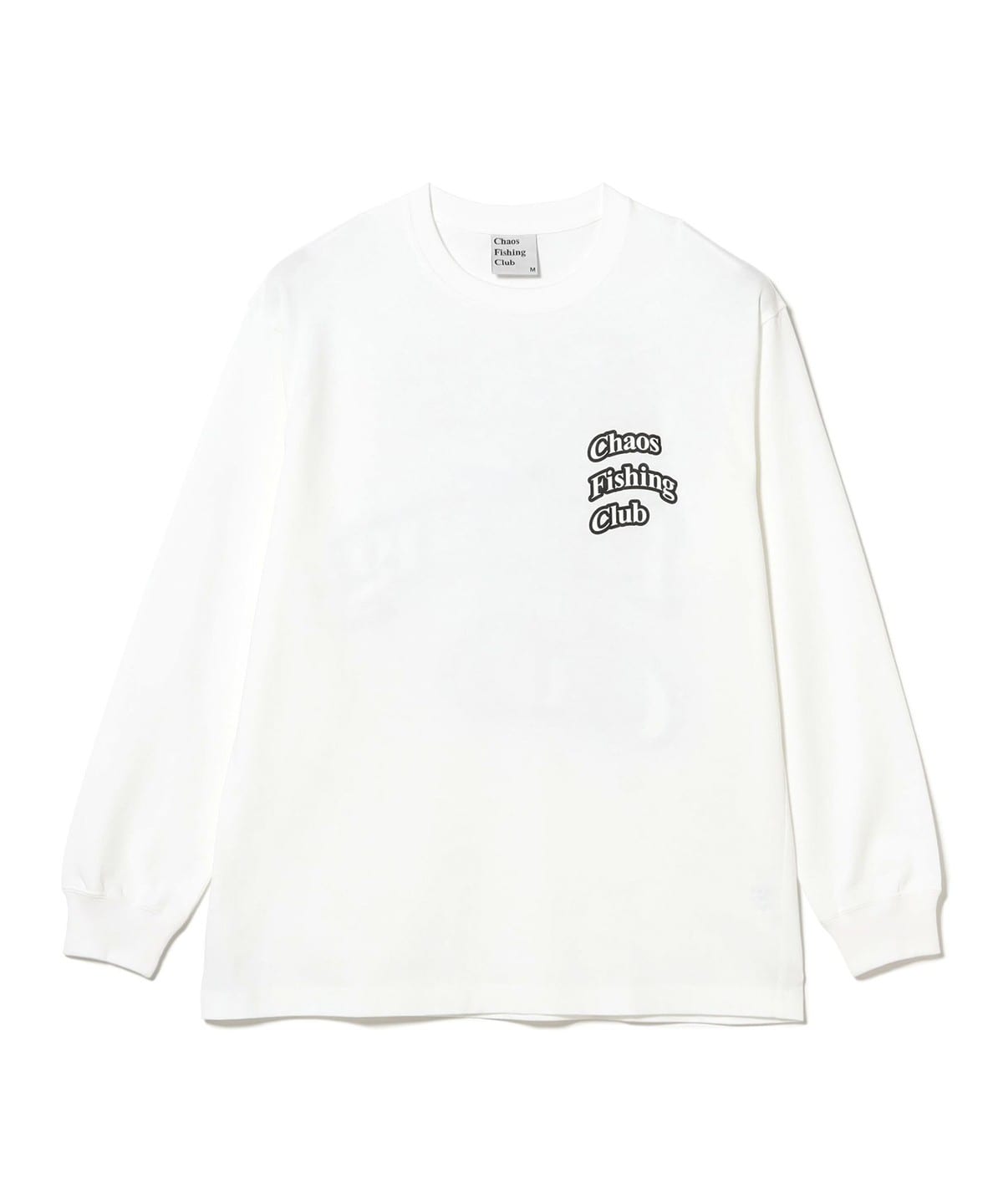 Chaos Fishing Club カオス フィッシング クラブ / Arch Logo T-Shirt L/S Tシャツ・カットソー MEN WHITE XL Chaos Fishing Club カオス フィッシング クラブ / Arch Logo T-Shirt L/S Tシャツ・カットソー MEN WHITE XL