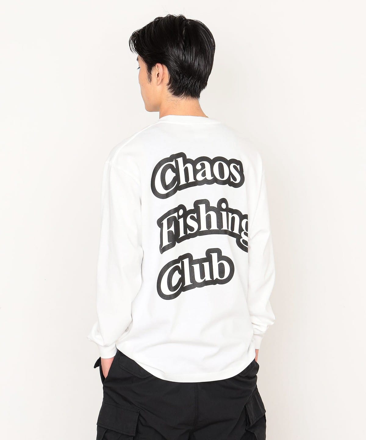 AbuGarcia × Chaos Fishing Club × BEAMS BEAMS T（ビームスT）Chaos Fishing Club / Arch Logo T-Shirt L