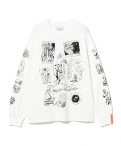 BLACK WEIRDOS / Steve Smith Full Panel long sleeve T-shirt