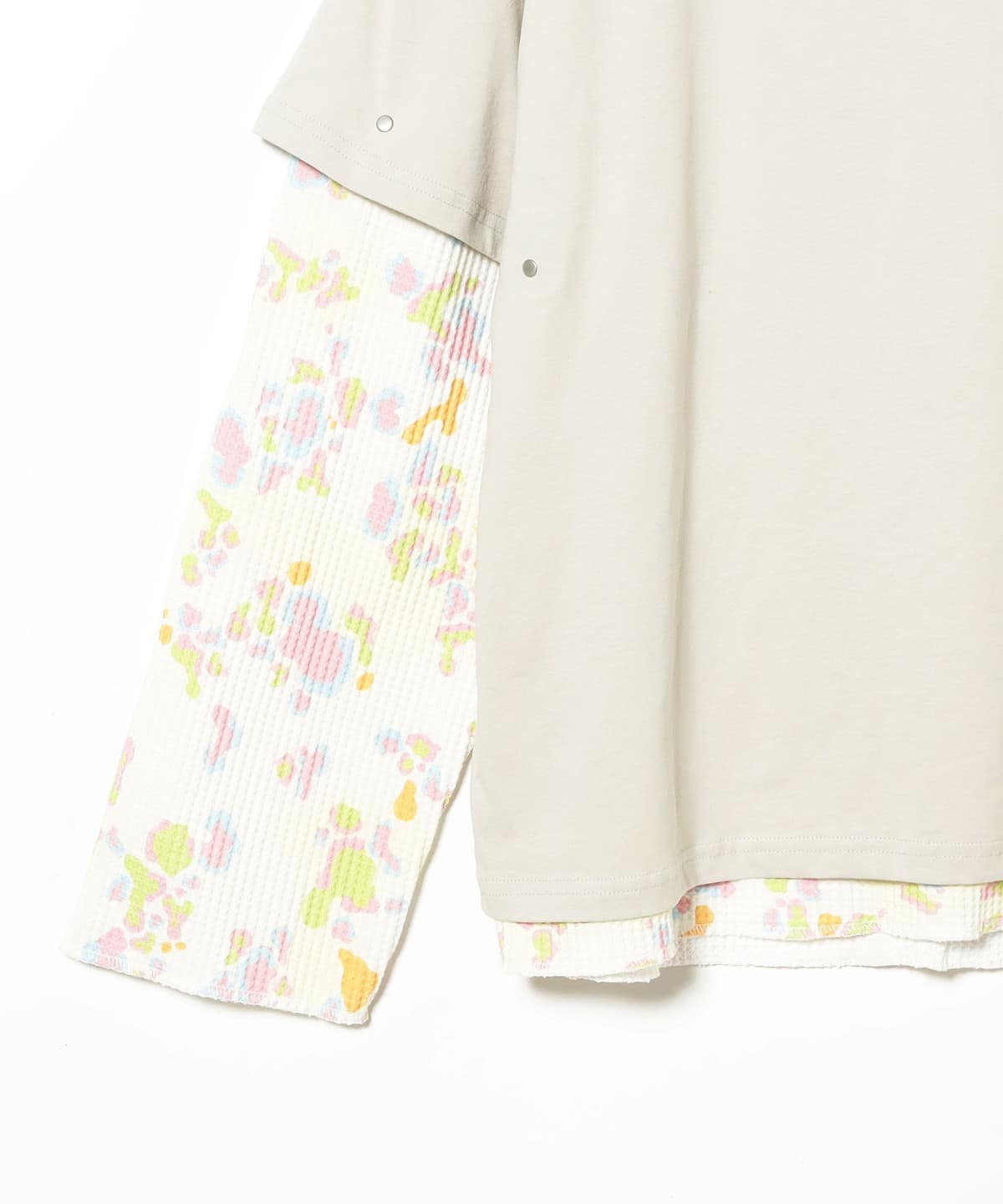 BEAMS T (BEAMS T) FAF（Fake As Flowers）/ Double Sleeve Tee (T
