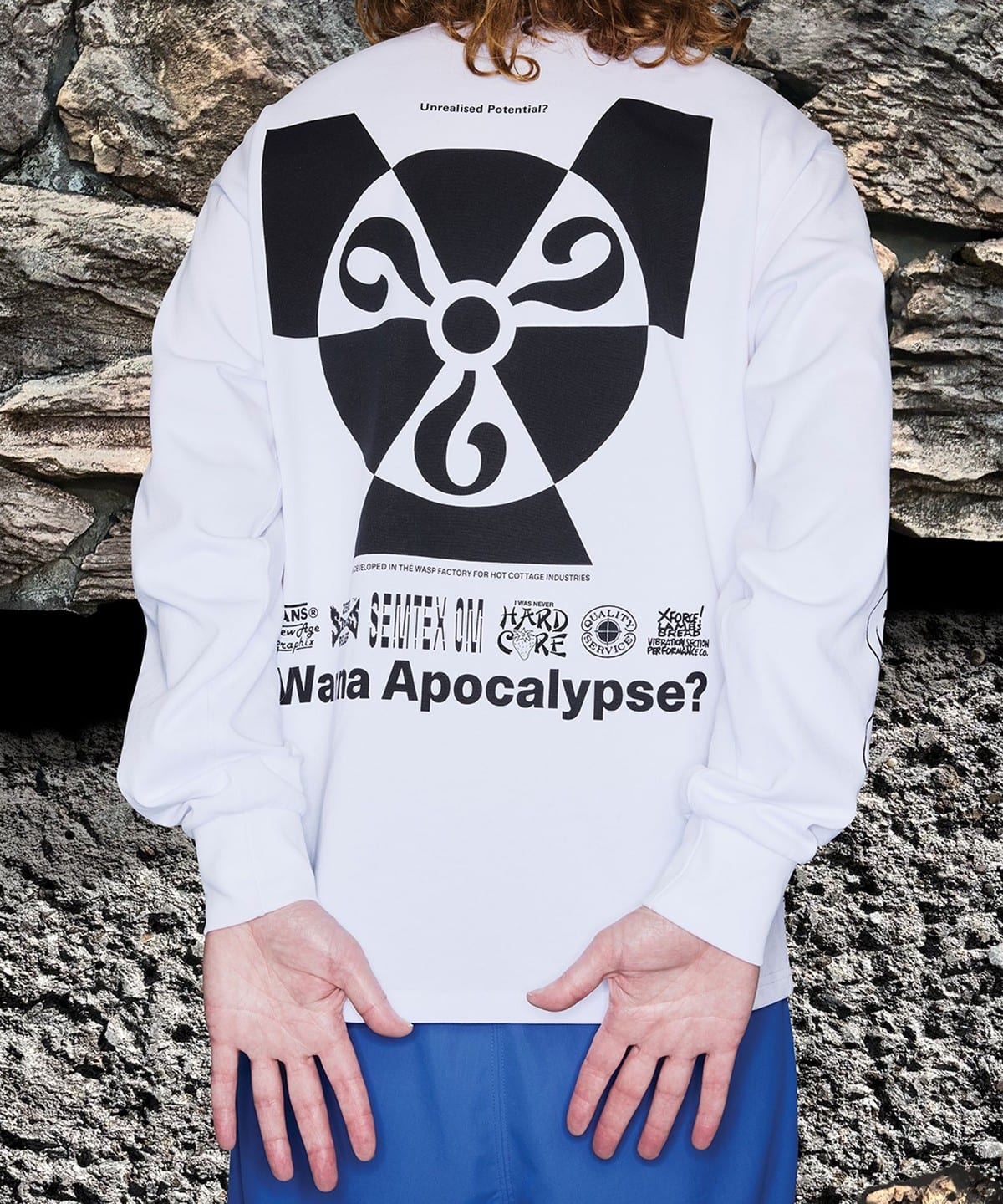 BEAMS T（ビームスT）VANS × ED DAVIS / Long Sleeve Tee（Tシャツ