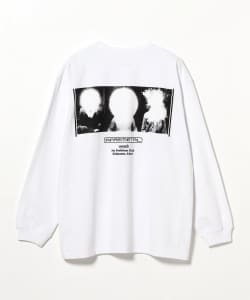 RAREMETAL × BEAMS T / LONG-SLEEVE T-SHIRT WHITE