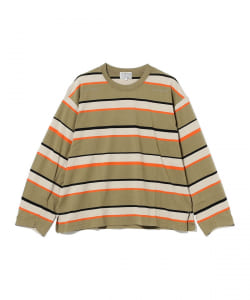 C.E / DISTINCTION STRIPE LONG SLEEVE T