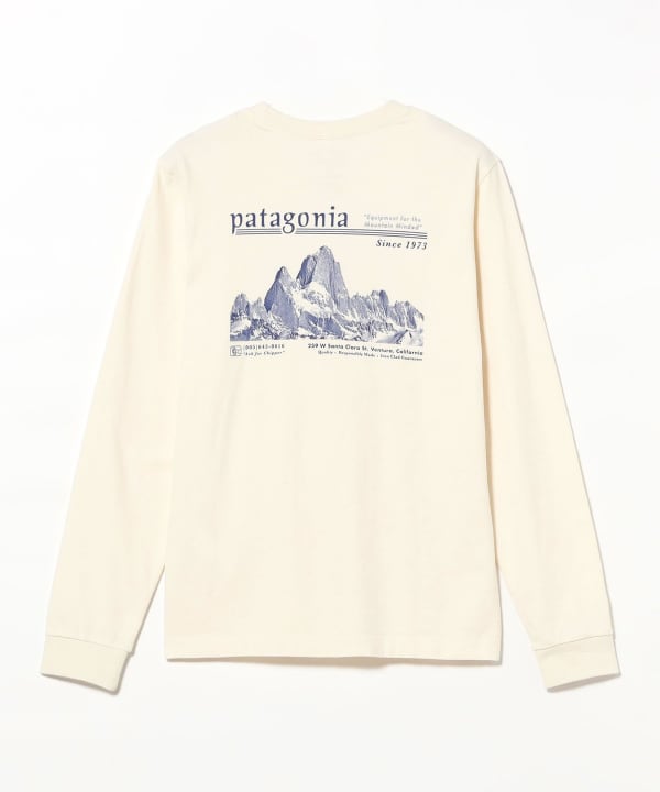 patagonia / Long-Sleeved Midweight Hut Tripper Skyline T-Shirt