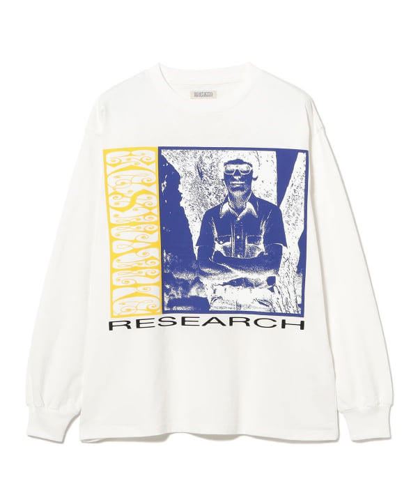ECSTATIC RESEARCH / TIME L/S T-SHIRT