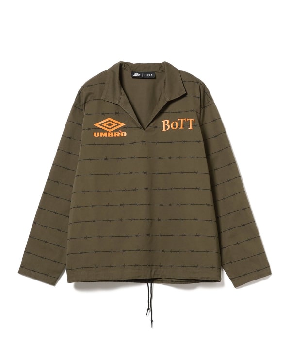 BOTT UMBRO BEAMS ゲームシャツ アンブロ ビームス 長袖 ロンTGameShi