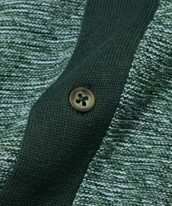 BEAMS T(ビームスT)BoTT / Marled Knit Polo(シャツ BEAMS T(ビームスT)BoTT / Marled Knit Polo(シャツ