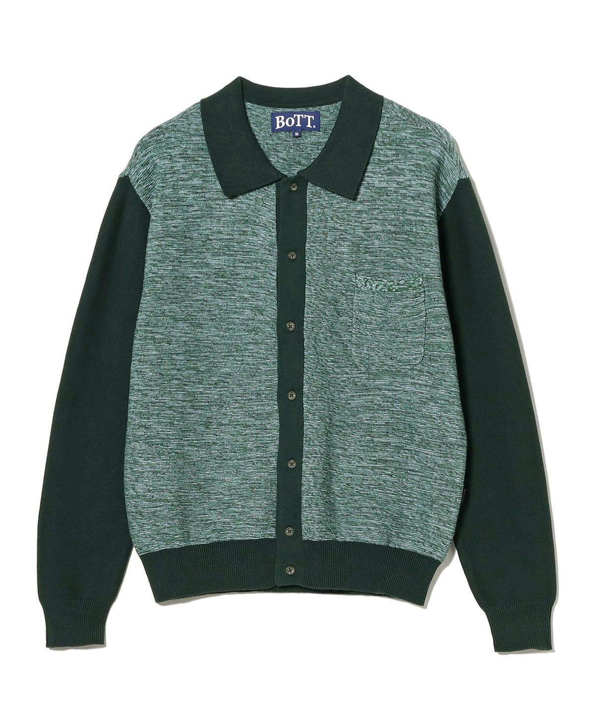 BEAMS T（ビームスT）BoTT / Marled Knit Polo（シャツ・ブラウス ポロシャツ）通販｜BEAMS