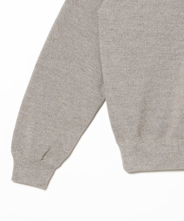 BEAMS T（ビームスT）crepuscule / Co/Wo Moss Stitch Skipper（シャツ