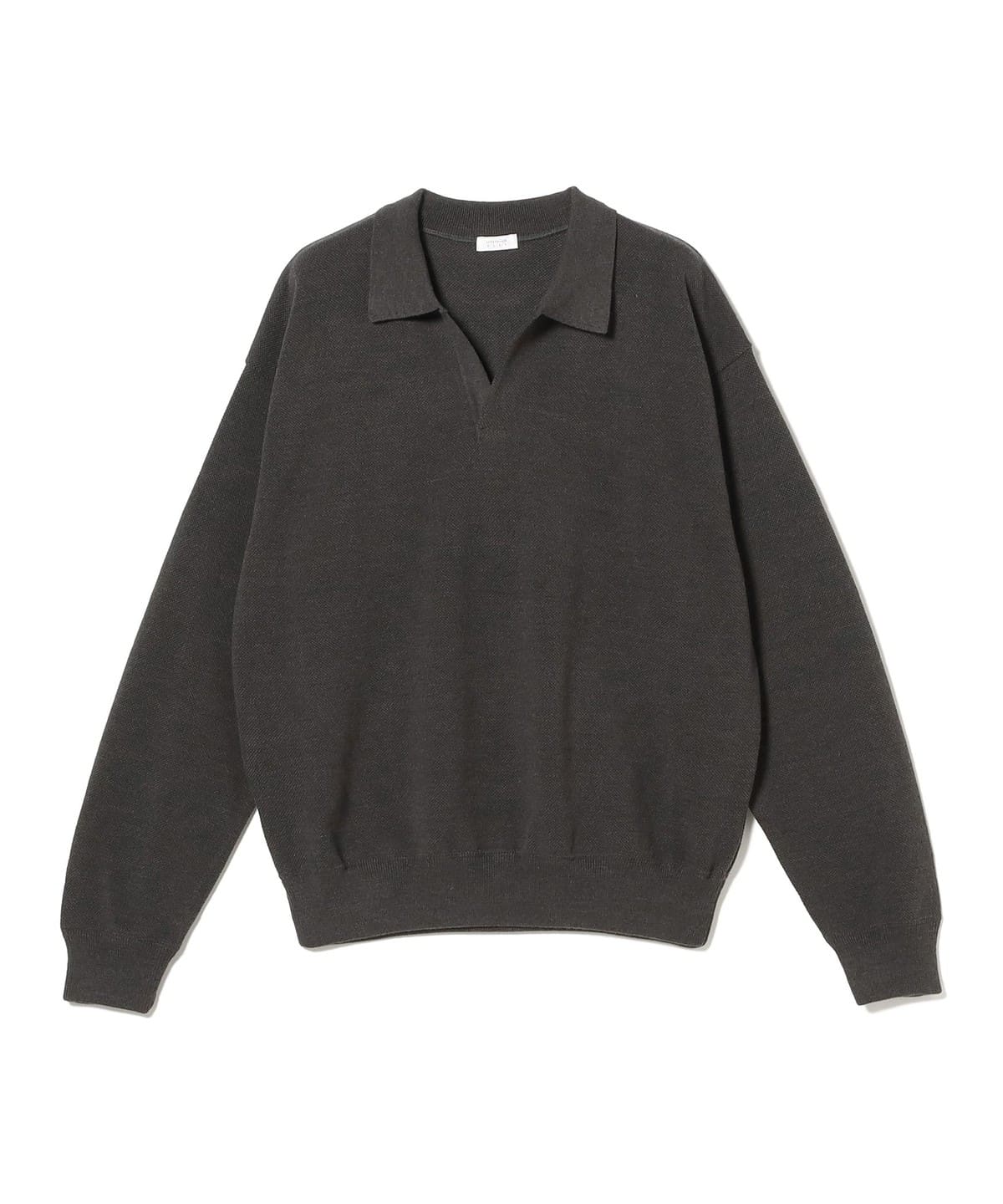 トップス crepuscule Co/wo moss stitch p/o 2 BEAMS T（ビームスT）crepuscule / Co/Wo Moss Stitch Skipper（シャツ