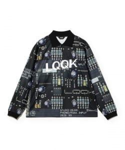 LQQK STUDIO / Circuit Board L/S Polo Jersey