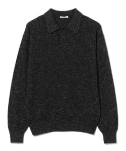 AURALEE / CASHMERE NEP KNIT POLO