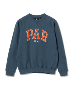 ▲by Parra / educational crew neck sweatshirt