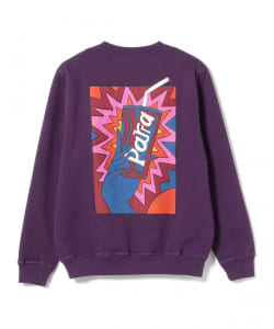 by Parra / rushed sugar crew neck sweatshirt