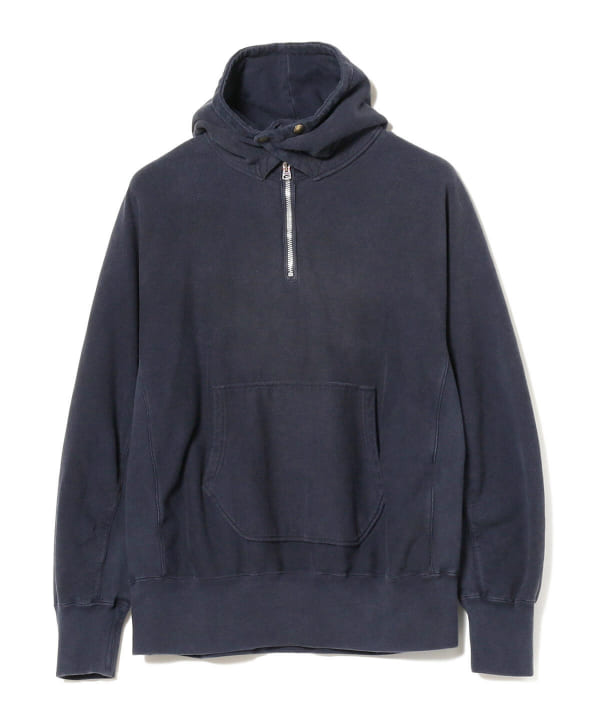 BEAMS T（ビームスT）scair / half zip hoodie（トップス パーカー