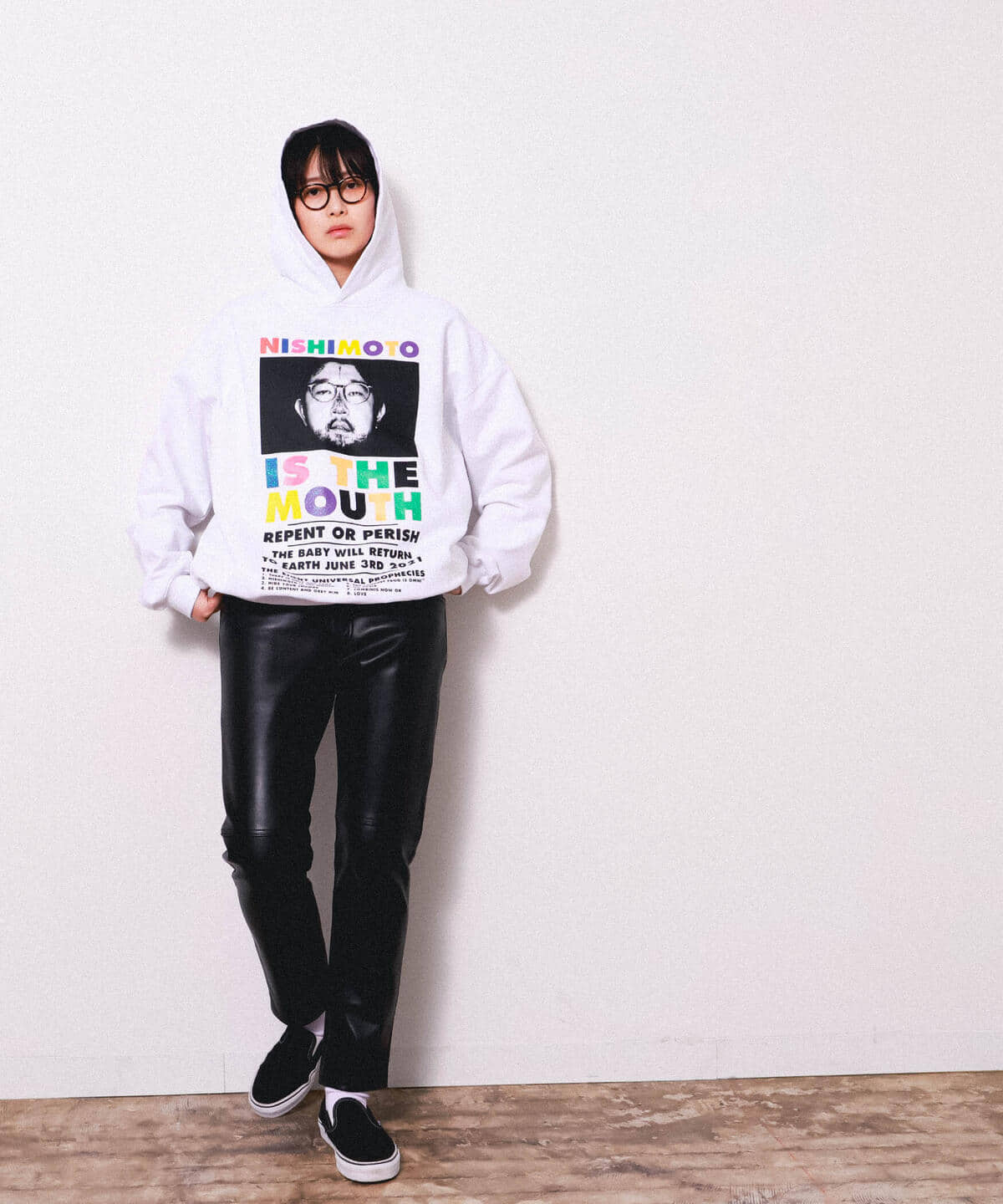 BEAMS T（ビームスT）NISHIMOTO IS THE MOUTH / CLASSIC SWEAT HOODIE GLITTER（トップス  パーカー）通販｜BEAMS