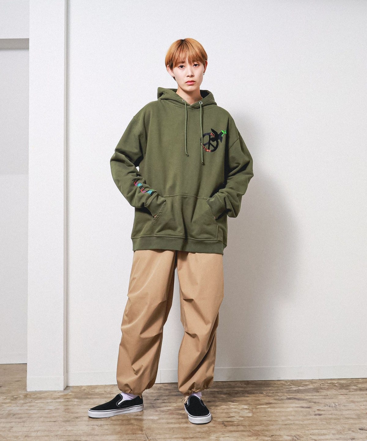 BEAMS T（ビームスT）Good Morning Tapes / PEACE HOOD（トップス