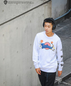 SPACE JAM × BEAMS / 別注 クルーネックスウェット