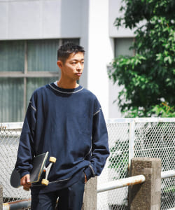 ▲ONEITA / Stitch Power Crew Neck