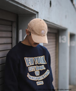 【別注】NYC × GOOD ROCK SPEED / New York City クルーネック スウェット