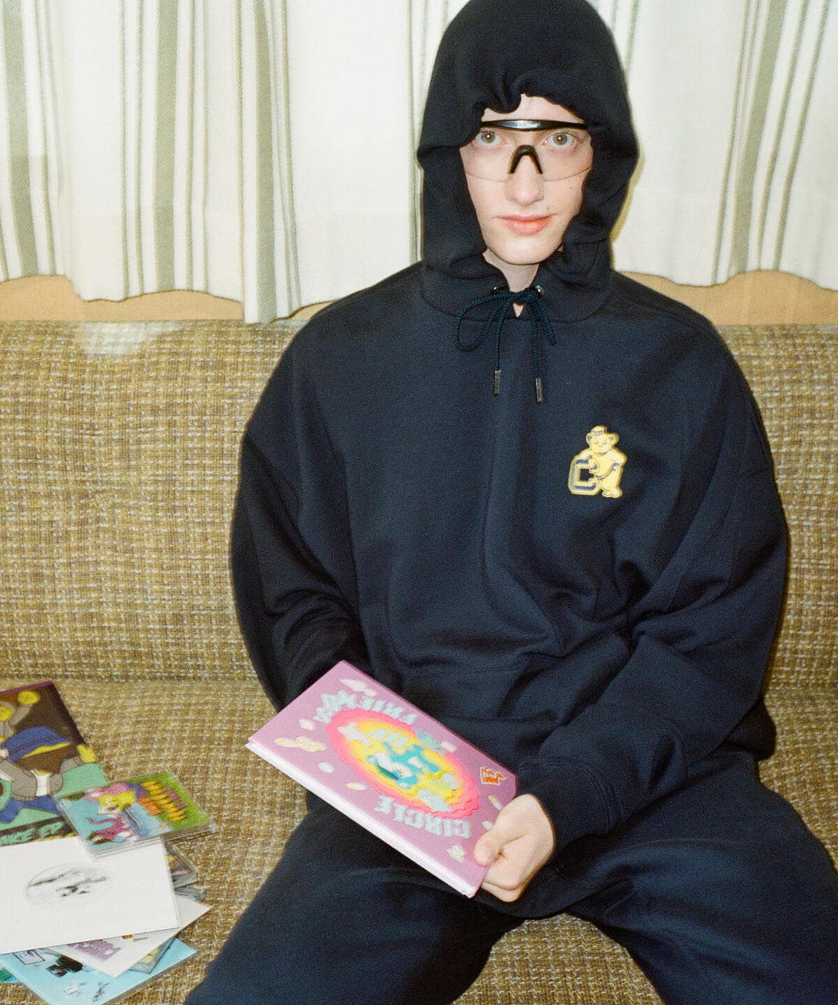 NCAA × wackwack / Hoodie トップス MEN NAVY M NCAA × wackwack / Hoodie トップス MEN NAVY M