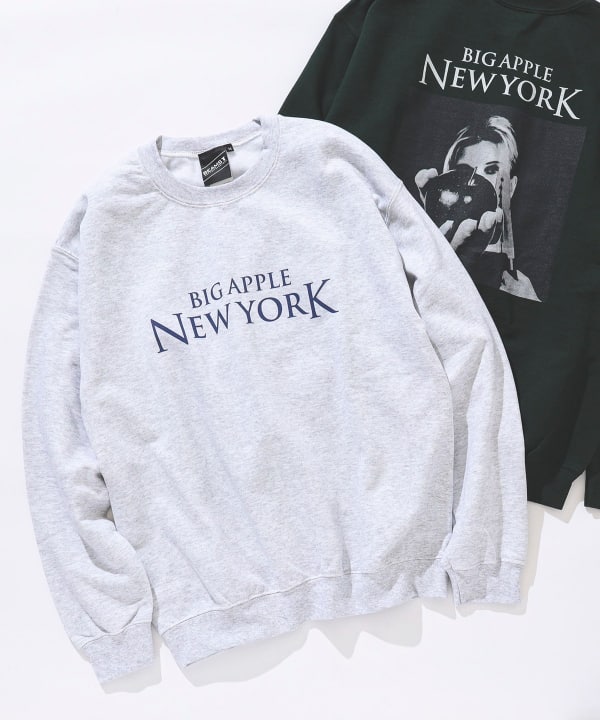 BEAMS T（ビームスT）【SPECIAL PRICE】BEAMS T / BIG APPLE クルー