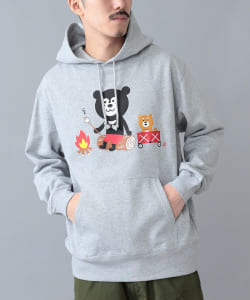 ▲【SPECIAL PRICE】BEAMS T / キャンプ ファイヤー ベア パーカ