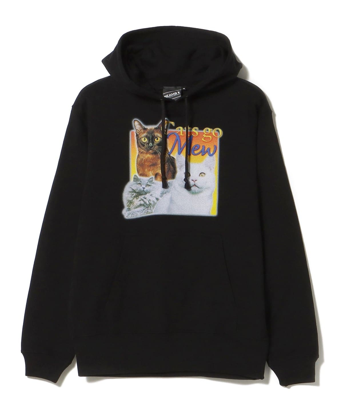 BEAMS T BEAMS T SPECIAL RICE] BEAMS T / Cats Go Mew hoodie (tops