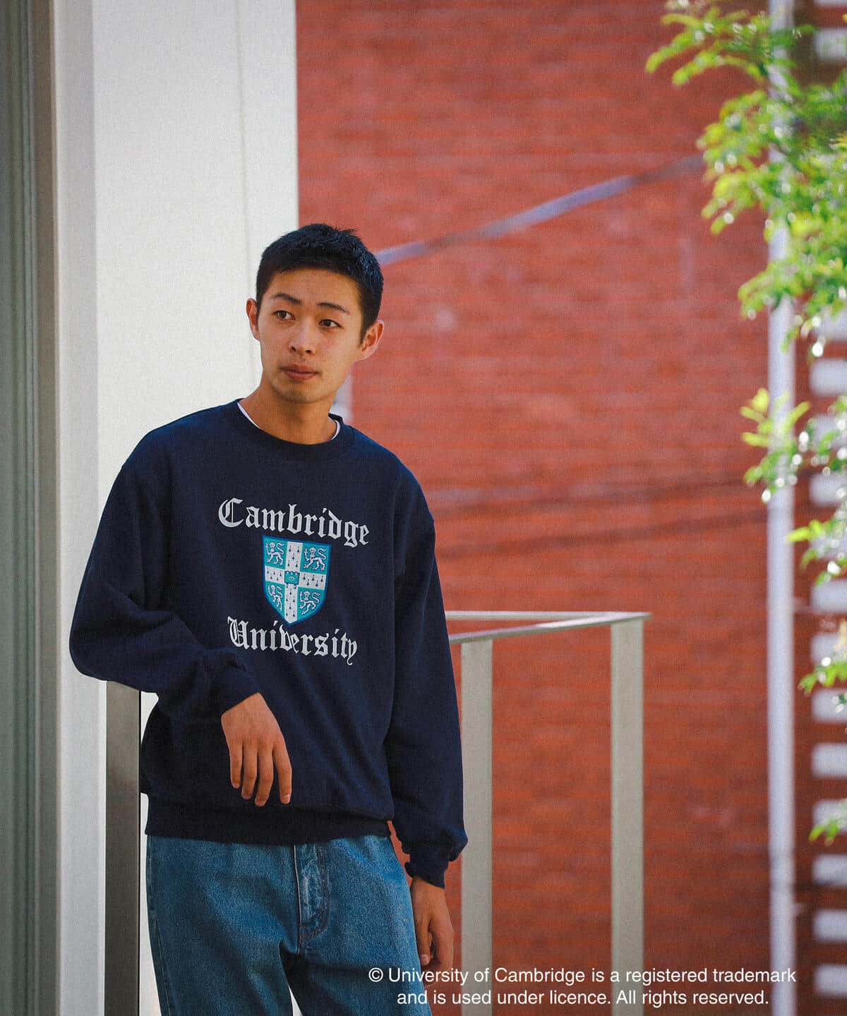 Wiffle / Reversible College Crew トップス MEN NAVY L Wiffle / Reversible College Crew トップス MEN NAVY L