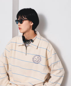 ▲SAYHELLO / Timmy Bolder Half Zip Sweat