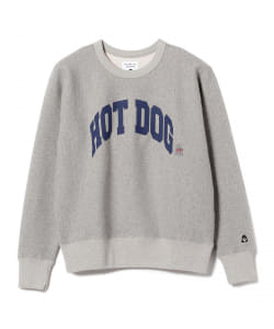 ▲TACOMAFUJI RECORDS / HOT DOG COLLEGE FONT CREWNECK