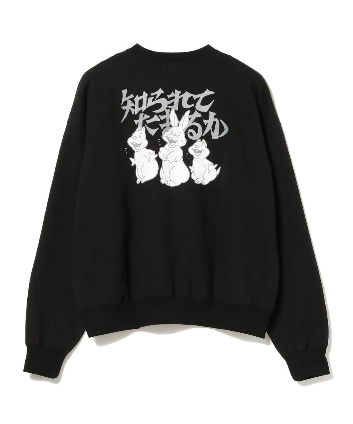 BEAMS T（ビームスT）【アウトレット】Dunno / 3 rabbits Crewneck