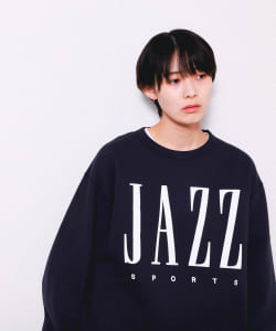 JAZZY SPORT × BEAMS T / 別注 Jazz&Sports Crewneck Sweatshirt