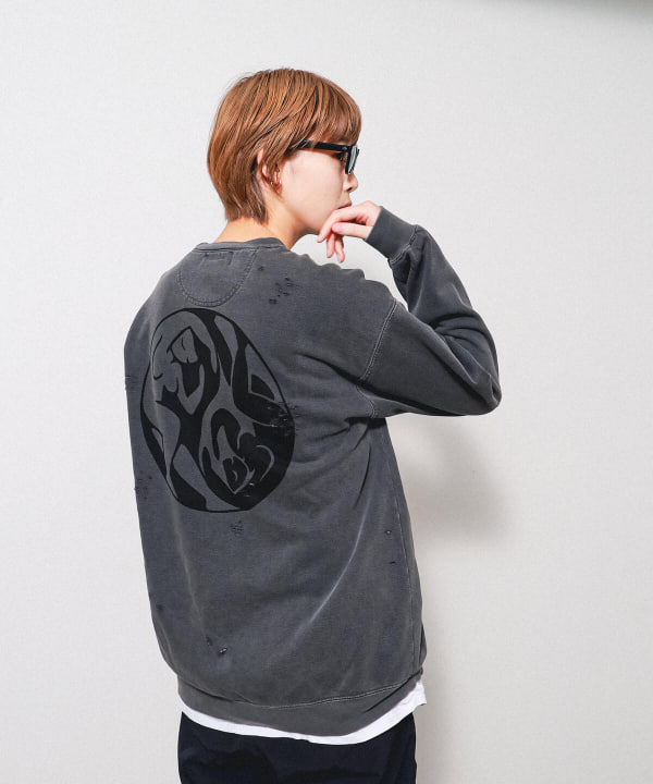 SARASA YANAGI * BEAMS T / Sweatshirt-