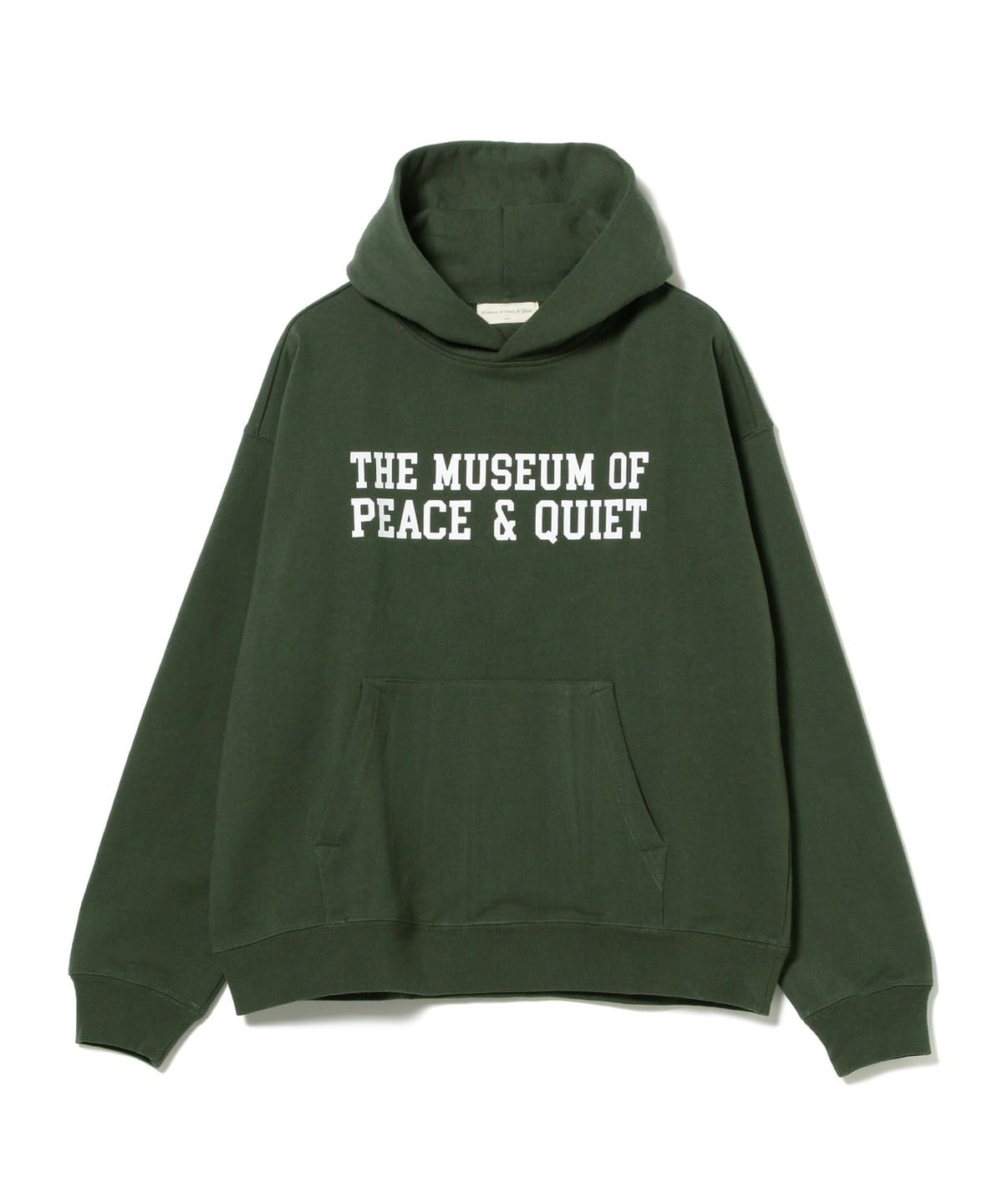 Museum of Peace & Quiet ミュージアム オブ ピース アンド クワイエット / Campus Hoodie トップス MEN FOREST/BLACK XL Museum of Peace & Quiet ミュージアム オブ ピース アンド クワイエット / Campus Hoodie トップス MEN FOREST/BLACK XL