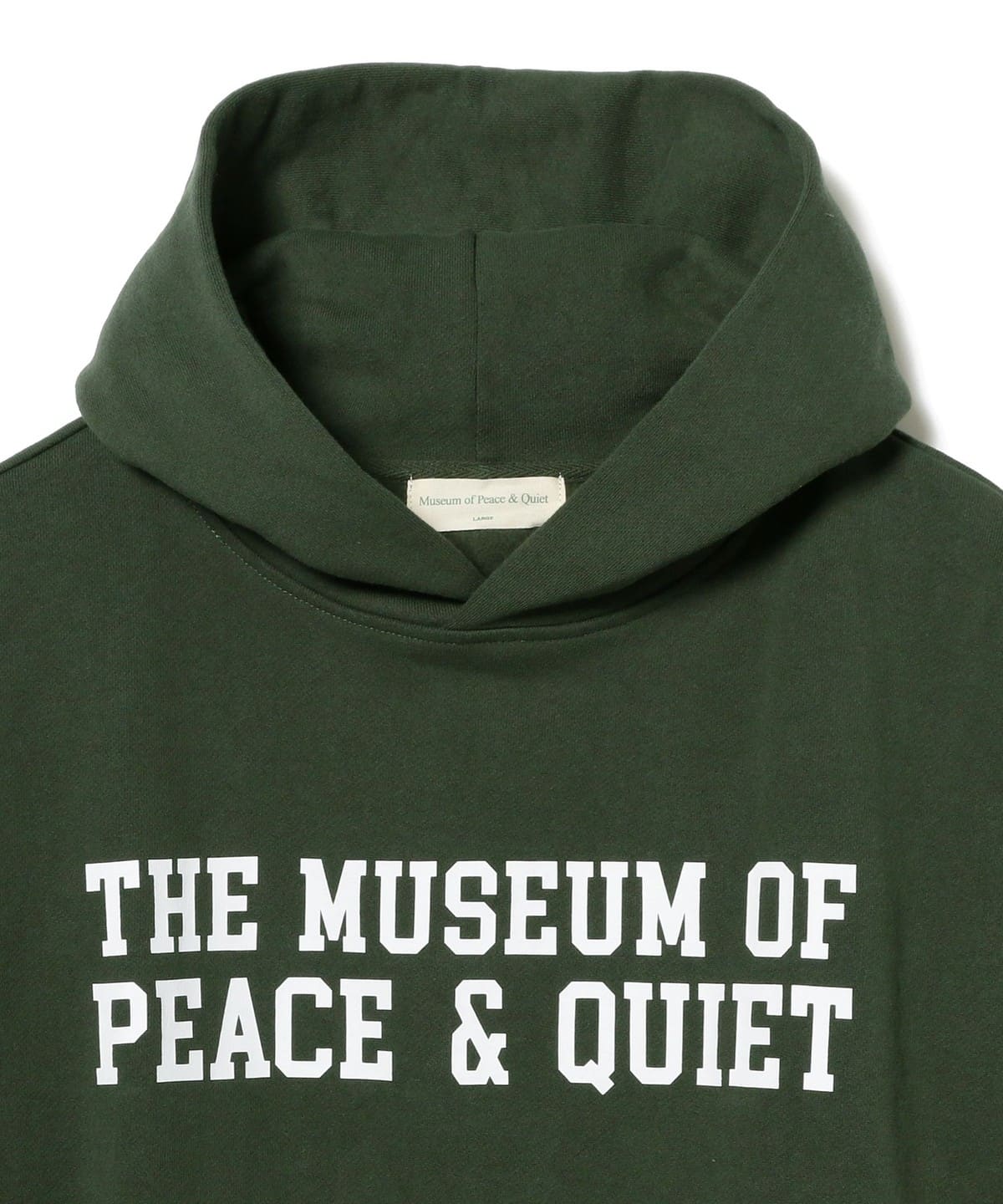 BEAMS T（ビームスT）Museum of Peace & Quiet / Campus Hoodie