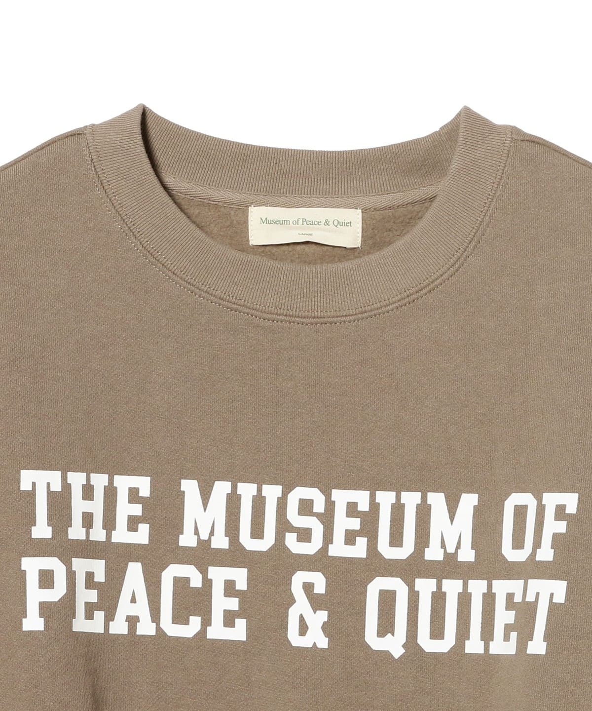 MUSEUM OF PEACE & QUIET トレーナー